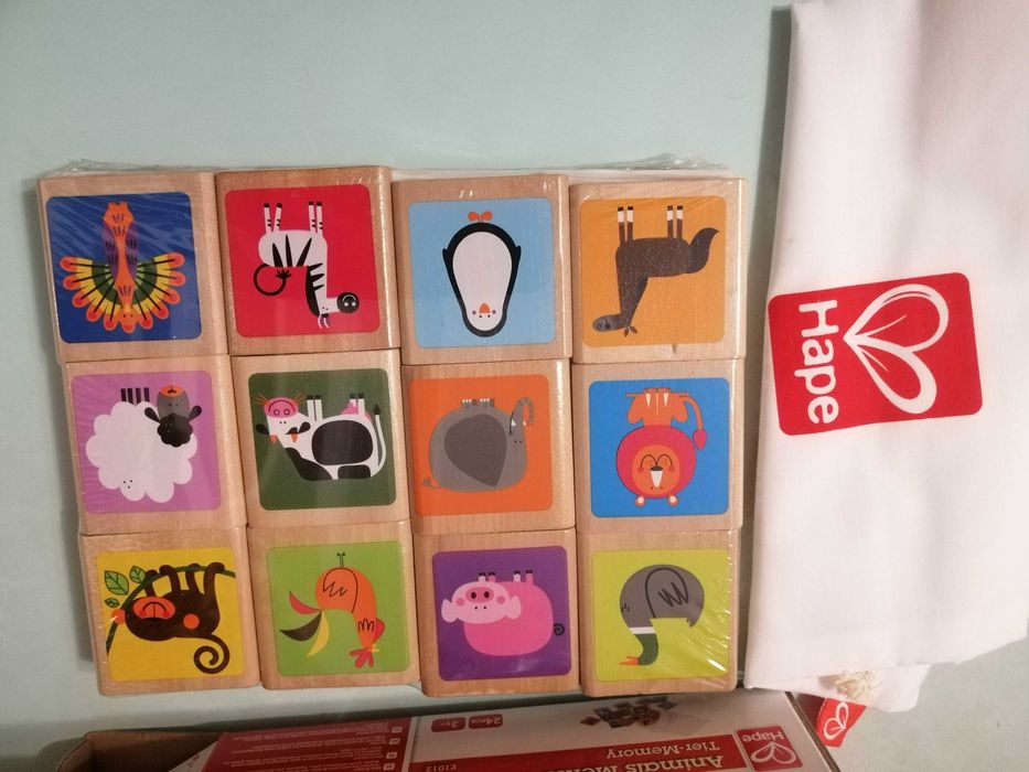 Гра з дерева Animals Memo Game т.м.Hape 3+