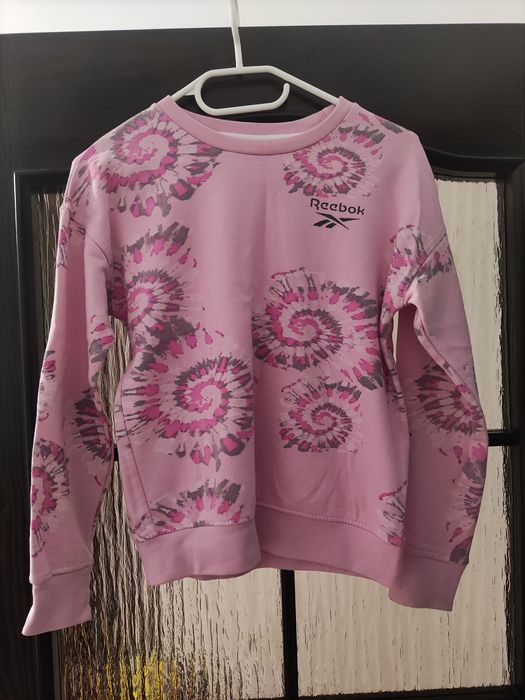Bluza Reebok różowa 164
