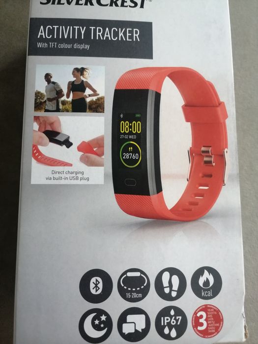 Opaska fitness silvercrest nowa