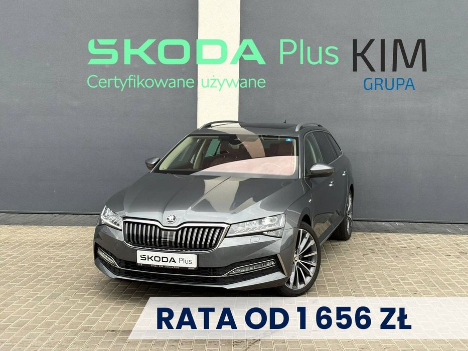 Skoda Superb FV VAT Serwis ASO Bezwypadkowy Czujniki parkowania Gwarancja