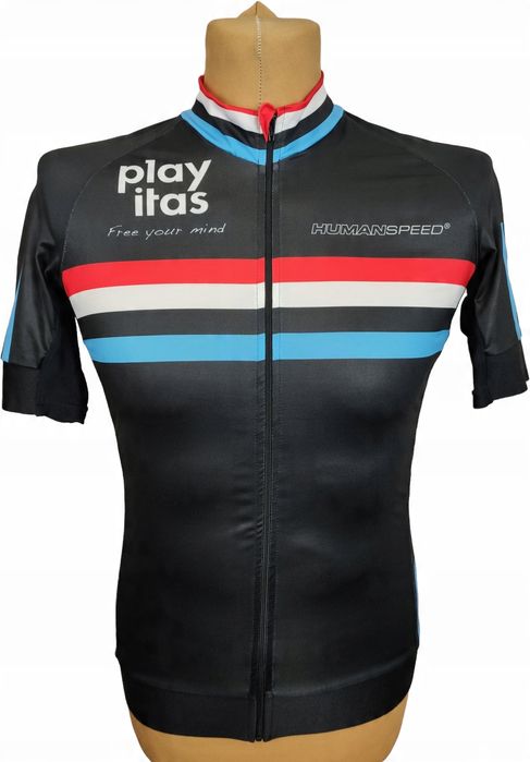 Human speed sportowa koszulka rowerowa damska s/m