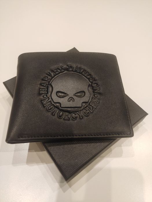 Skórzany portfel Harley Davidson