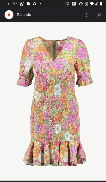 Sukienka kwiaty j. Laurella 36 Nelly