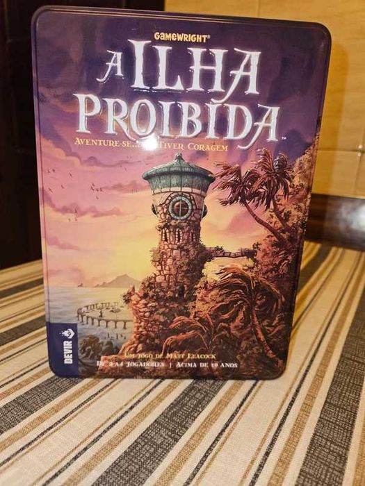 Jogo tabuleiro Ilha Proibida