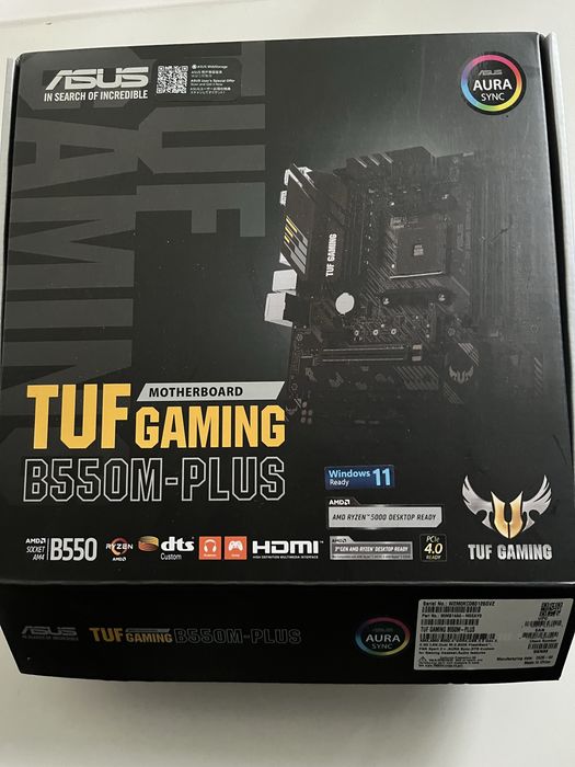 материнська плата ASUS b550m-plus