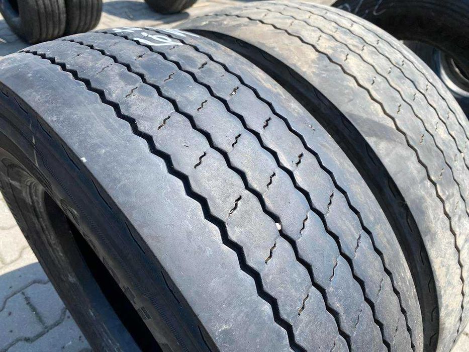 Opony używane ciężarowe prowadzące 265/70R17.5 CONTINENTAL CONTI HYBRID LS3 / 7-9mm