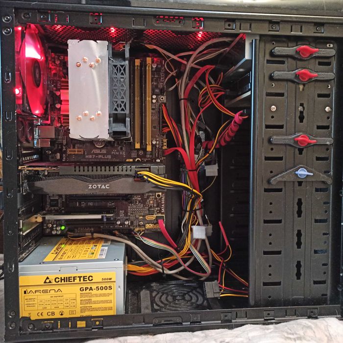 Компьютер на базе Asus H87-Plus ,Intel Core i7-4770, Zotac GTX 960 4GB