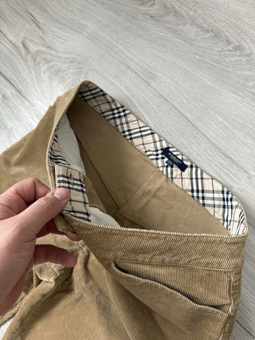 Жіночі вінтажні кльош штани вельвет Burberry