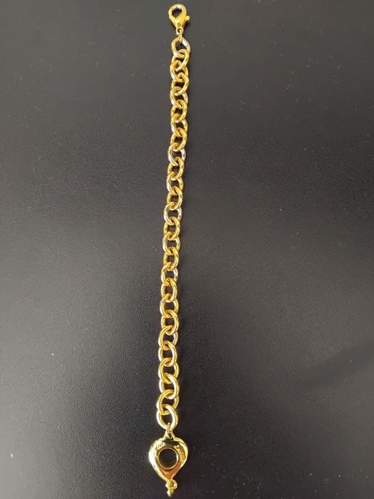 Pulseira com banho de ouro YSL