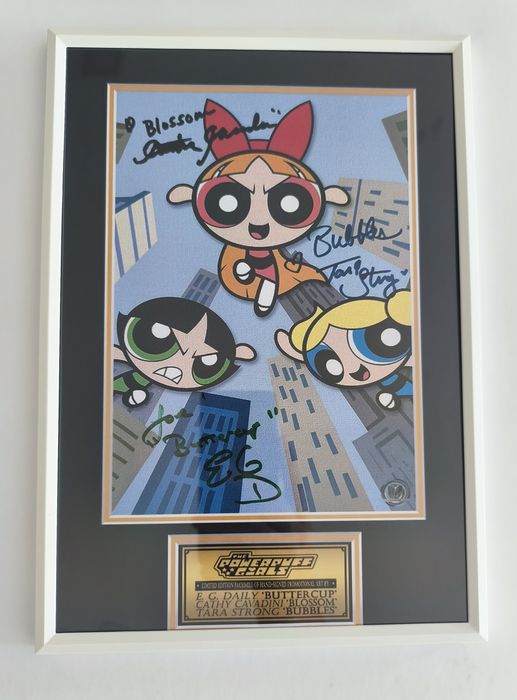 Moldura Série The Powerpuff Girls - Blossom, Bubbles & Buttercup com