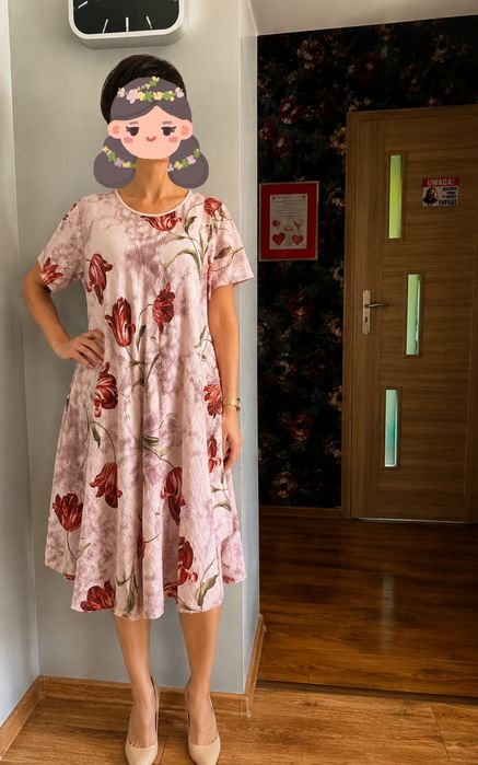 Asymetryczna sukienka