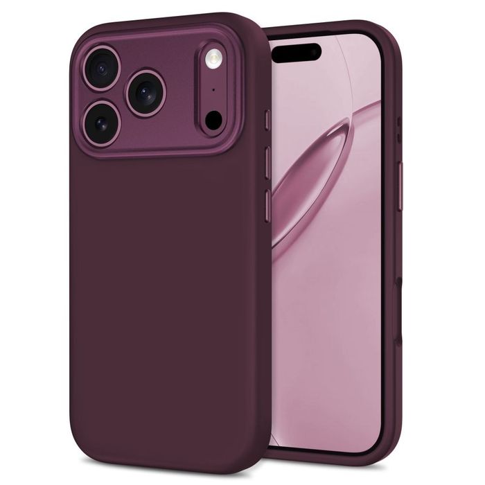Etui Tech-Protect Uniq MagSafe CC do iPhone 17 Pro Max / 18 Pro Max - dark cherry