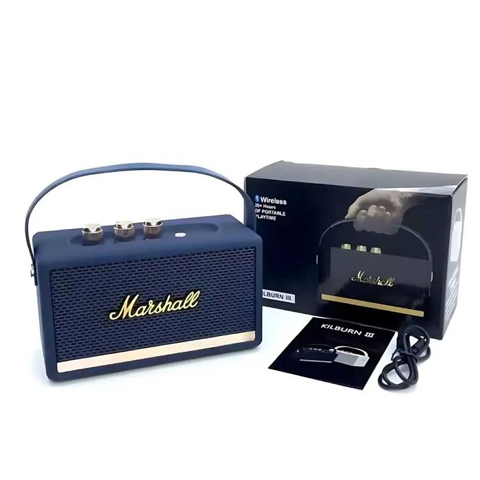 Портативная колонка MARSHALL l Killburn W4 - 5Вт, Bluetooth 5.1, радио