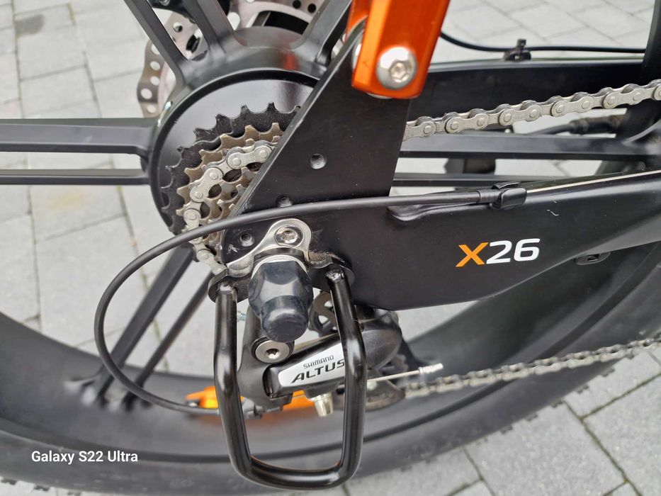 Engwe x26 dwie baterie