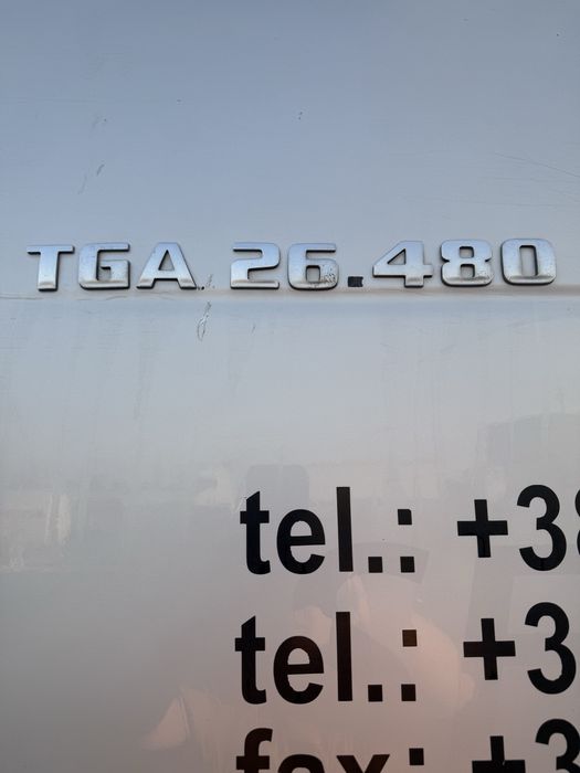 Продам Man 26.480 автомат та Причіп Fruehauf