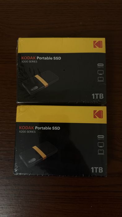 KODAK X106 External SSD USB 3.2 500Mb/s Portable SSD 1TB  нові, пломби