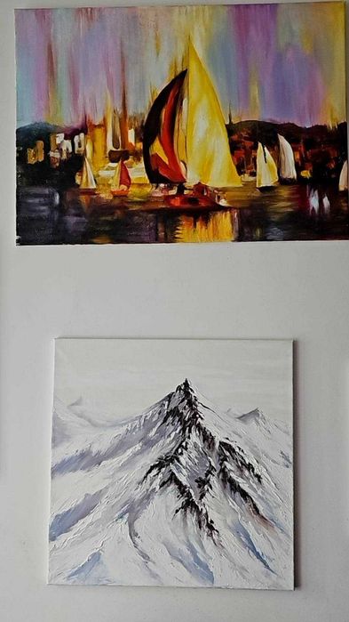 Obraz olejny na płótnie 40*40 cm