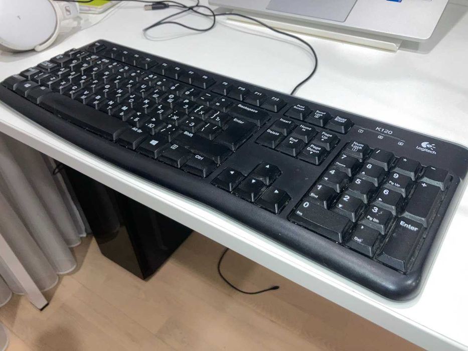 Комплект клавіатура Logitech K120 + миша  Logitech B100