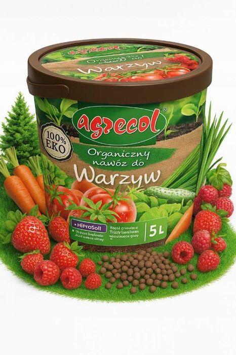 AGRECOL 5L HIPROSOIL Nawóz organiczny do warzyw
