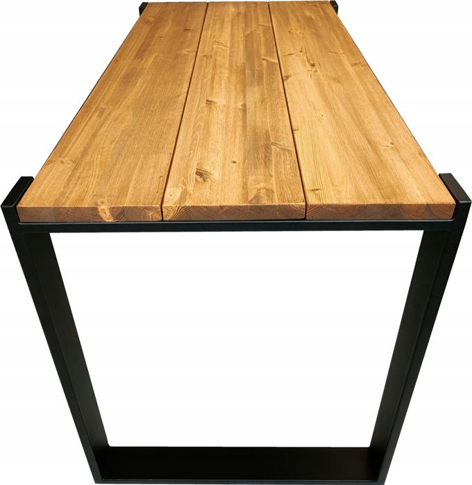 Biurko Loft Drewniane Rustykalne Komputerowe 120cm