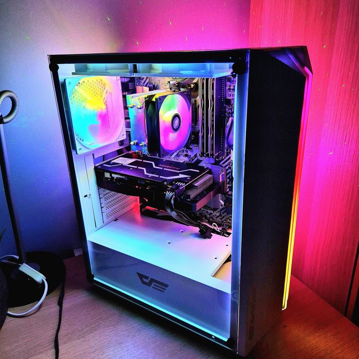 Komputer RX6600XT/Rtx3060ti/R5/16gb ram/Gamingowy Okazja Gwatancja