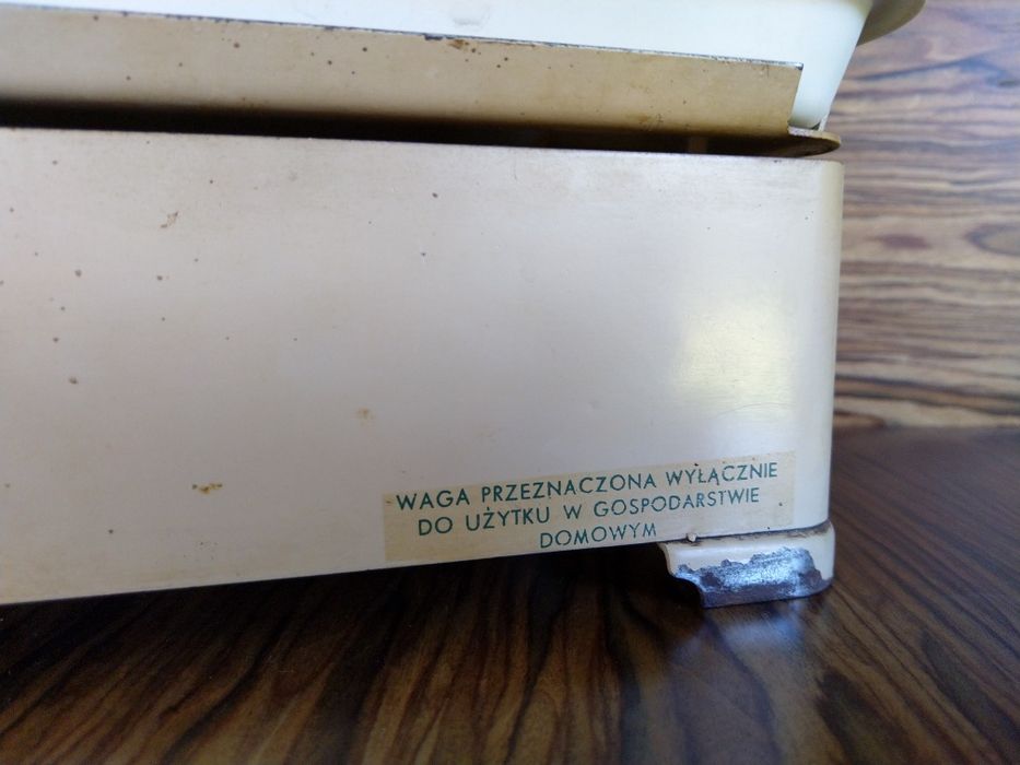 Stara waga kuchenna PRL - Wifama Łódź