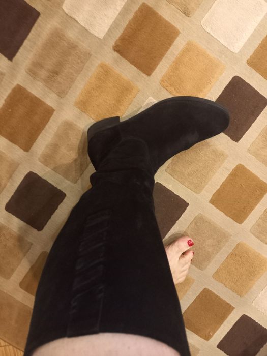 Чоботи замшеві (р.42)