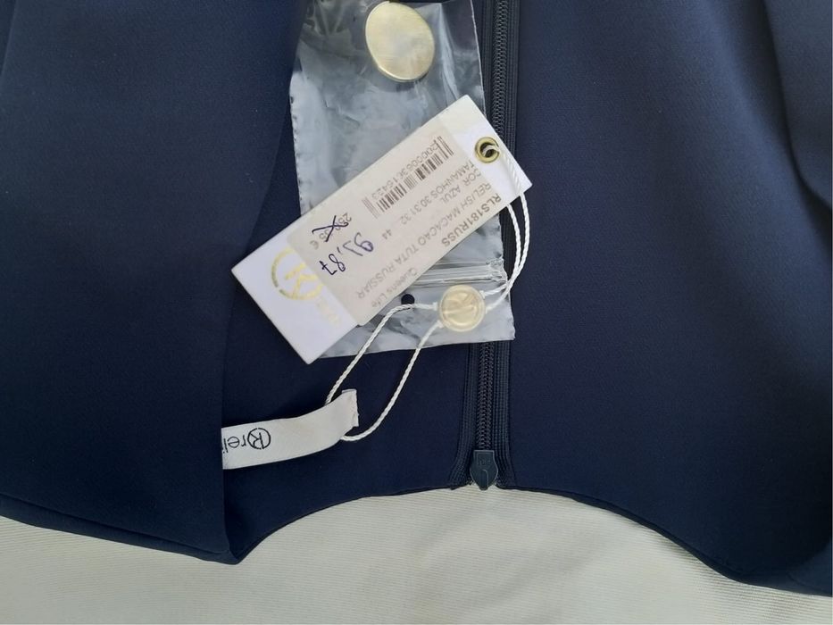 Macacao azul de marca