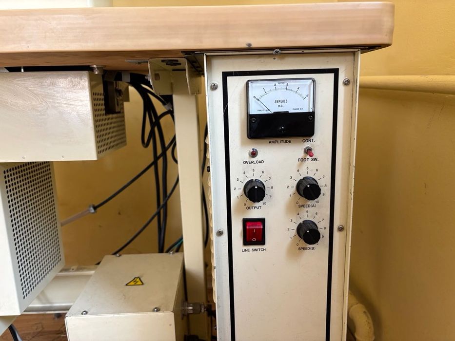 Maszyna ultradźwiękowa HS-5050 do obrusów koronek tkanin 6 wałków