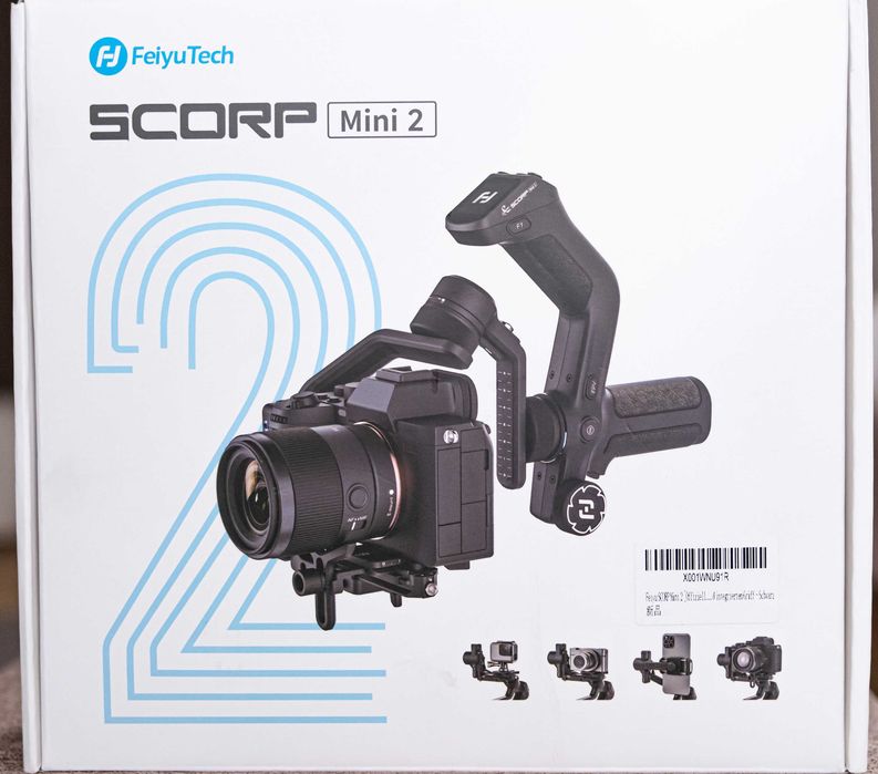 Gimbal FeiyuTech Scorp mini 2 (Lepszy niż crane m3 czy osmo mobile)