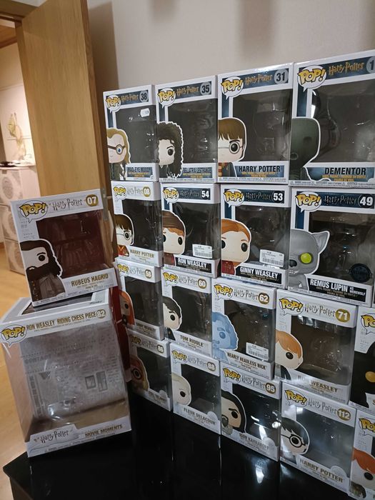 Caixas vazias de pops Harry Potter, novas e originais
