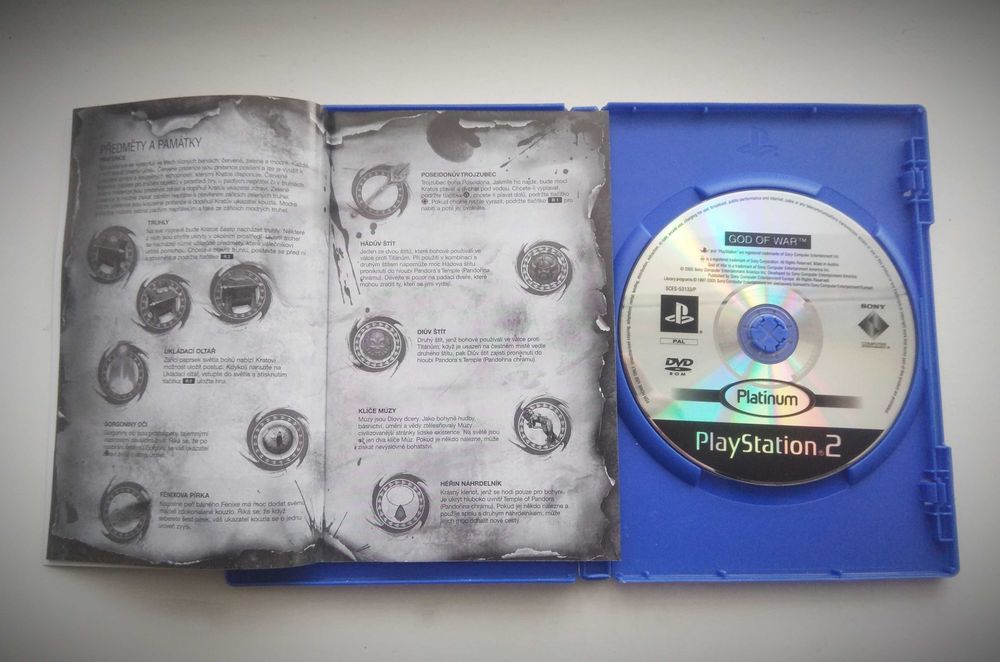 Диски для Sony Play Station 2 ,серії- God of war 1,2 .1500гривень