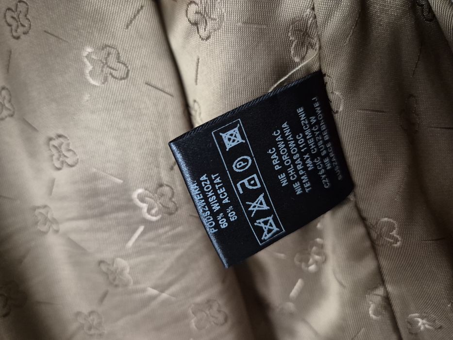 Płaszcz Patrizia Aryton 100% baby wool wełna dziewicza XS