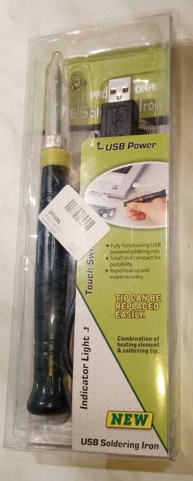 USB паяльник 5V 8 Вт