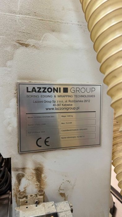 Wiertarka automatyczna LAZZONI BORING SYSTEM 2051 / r. 2020