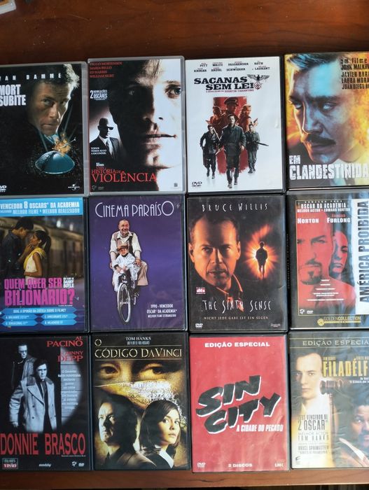 Lote de DVD's originais
