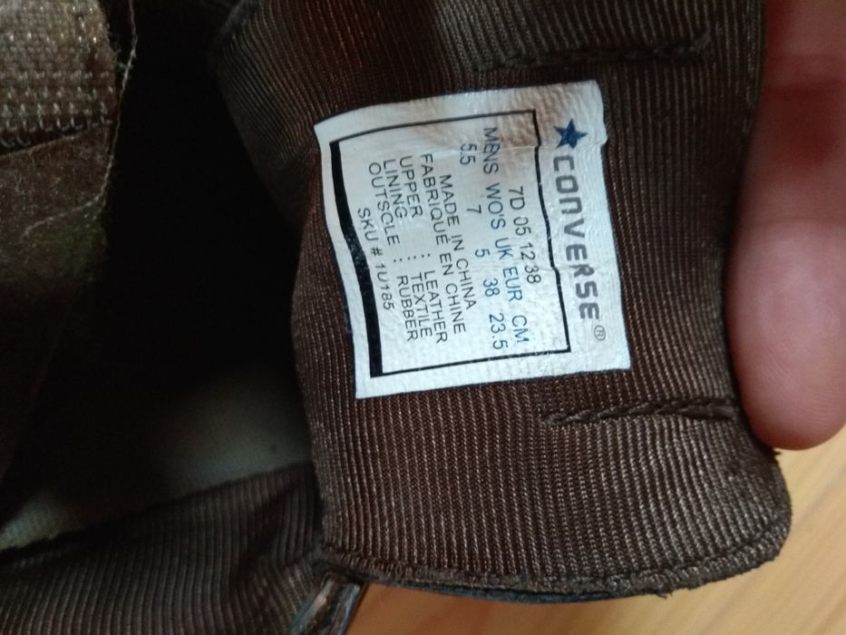 Converse skora naturalna 38