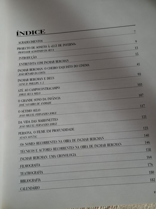 Grande livro álbum sobre o realizador Ingmar Bergman