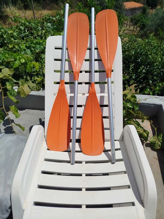 Kayak insuflável ITIWIT 2 lugares + 2 pagaias + bomba + 3 coletes