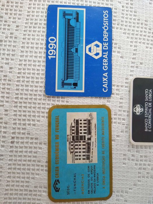 Calendários de Bancos - 1983 / 1990
