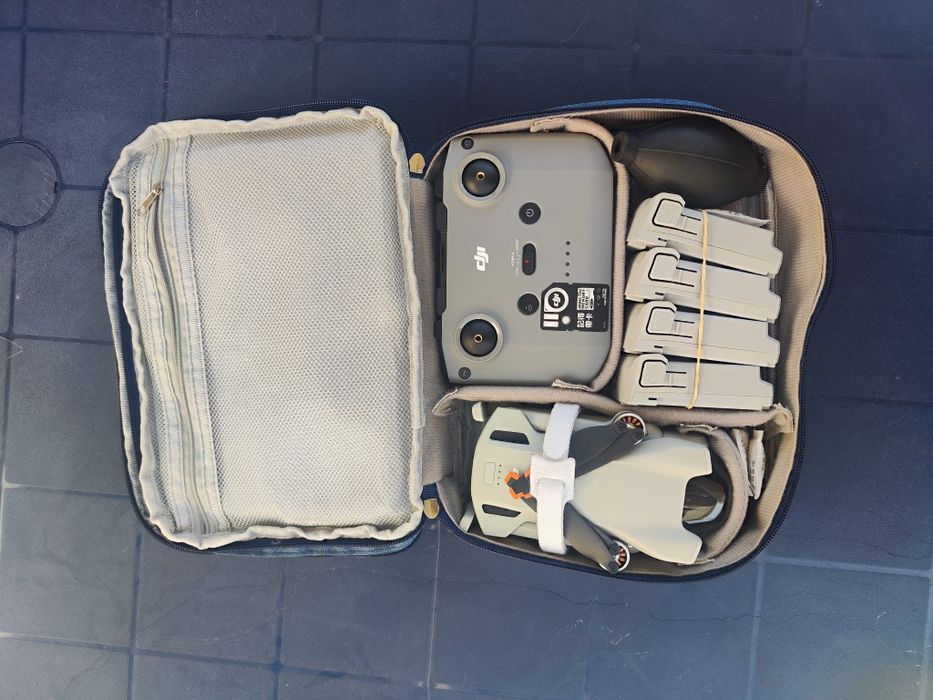 DJI Mini 3 – Kit Completo, Impecável, Comprado em Abril e Sem Acidentes