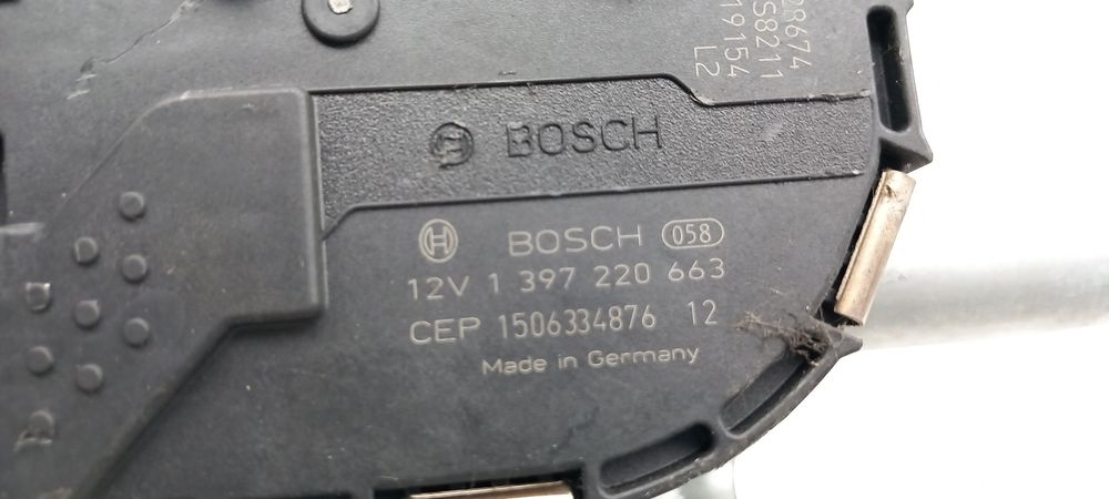 Motor limpa vidros frente AUDI A3 Sportback (8VA, 8VF)