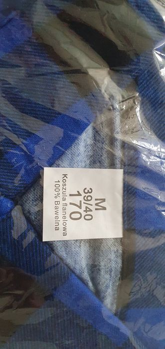 Koszula flanelowa 2 szt nowa