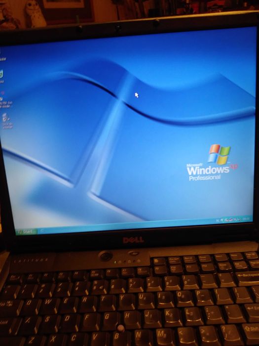 Retro laptop DELL LATITUDE C600/C500 z WindowsXP