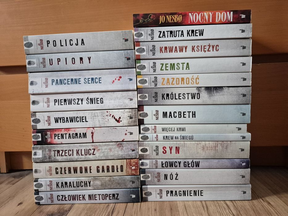 Jø Nesbø zestaw 23 książek