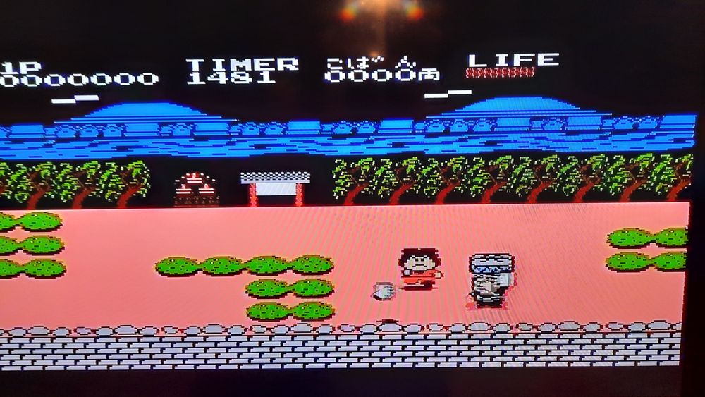 Gra famicom pegasus Ganbare Goemon