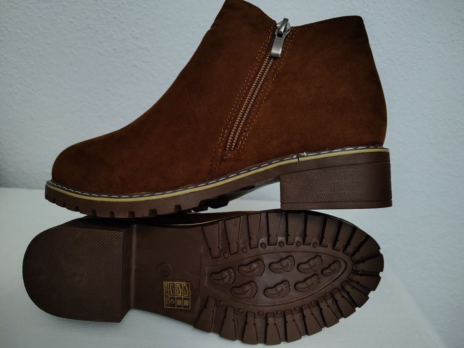 Botas mulher camel