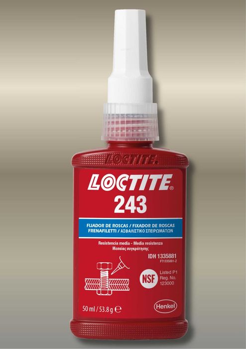 – LOCTITE 243 – Klej do gwintów średnia siła (50 ml) Oryginał