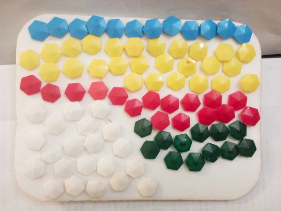 рідкісна мозаїка дитяча, ссср, вінтаж, 80-і роки,  кругла