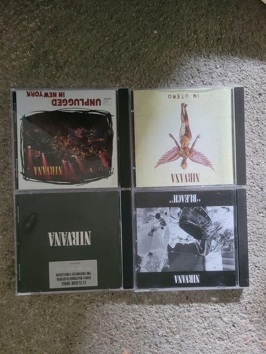 4 cds Nirvana originais